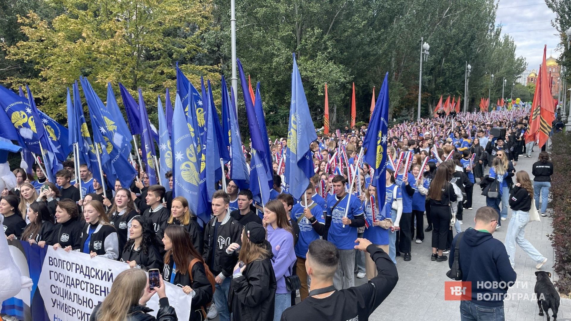 Парад студенчества прошёл в Волгограде