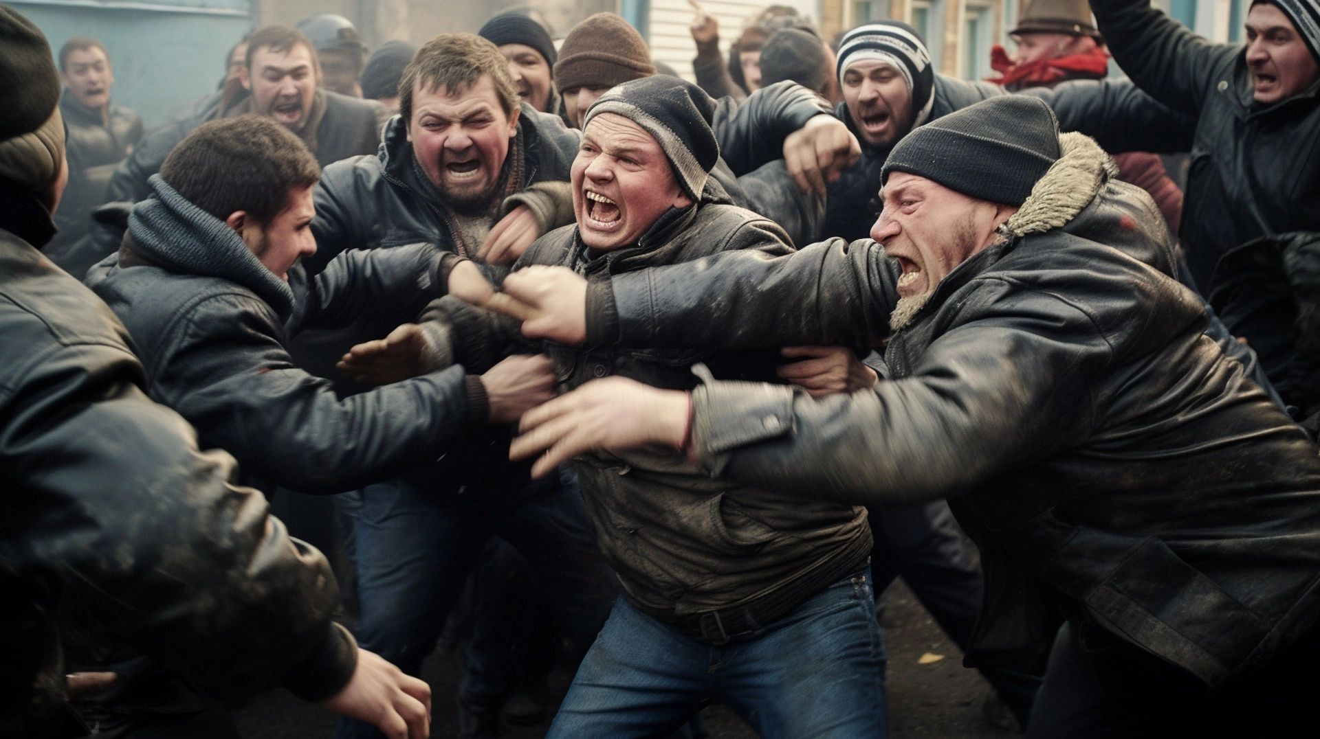 В Первоуральске толпа повалила на землю и избила молодого человека