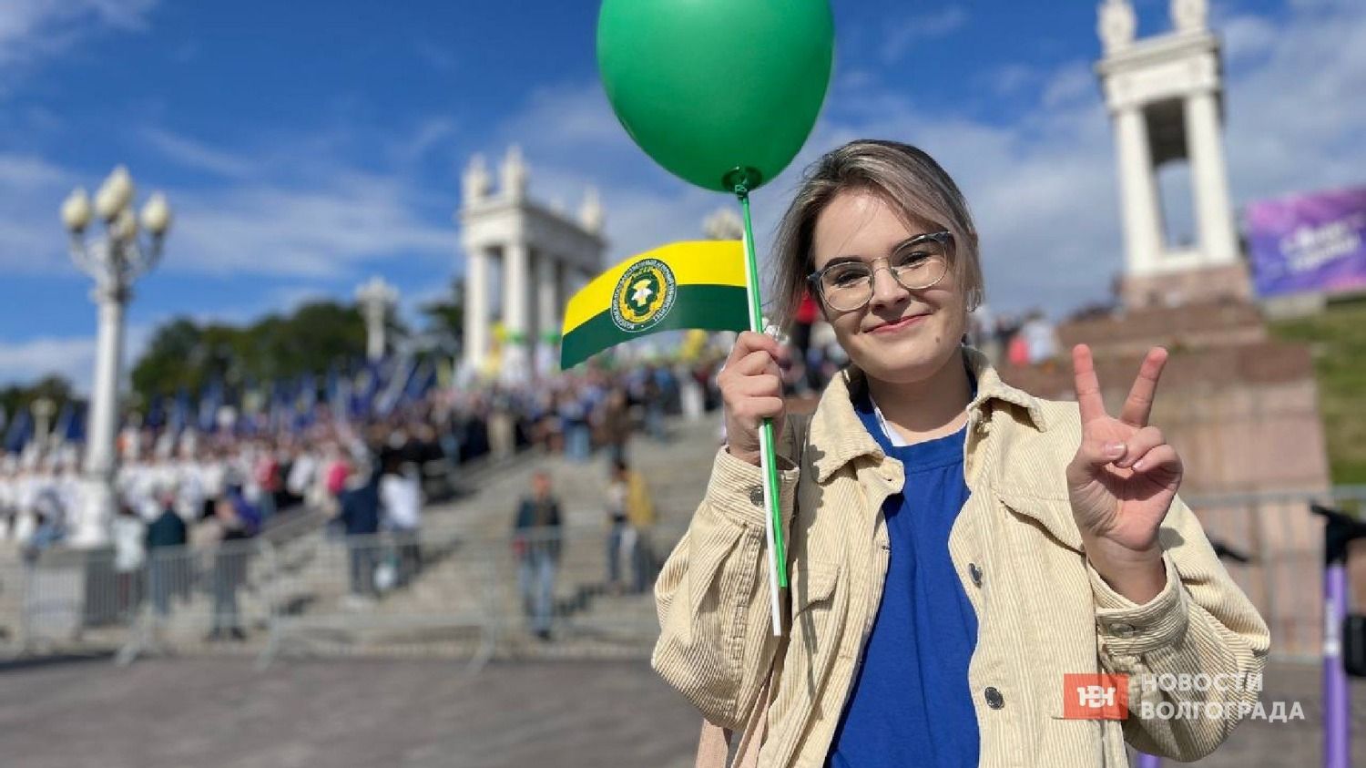 Студентка 1-го курса ВолГАУ Елизавета Финагеева