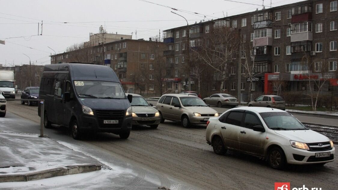 Снег в Орске