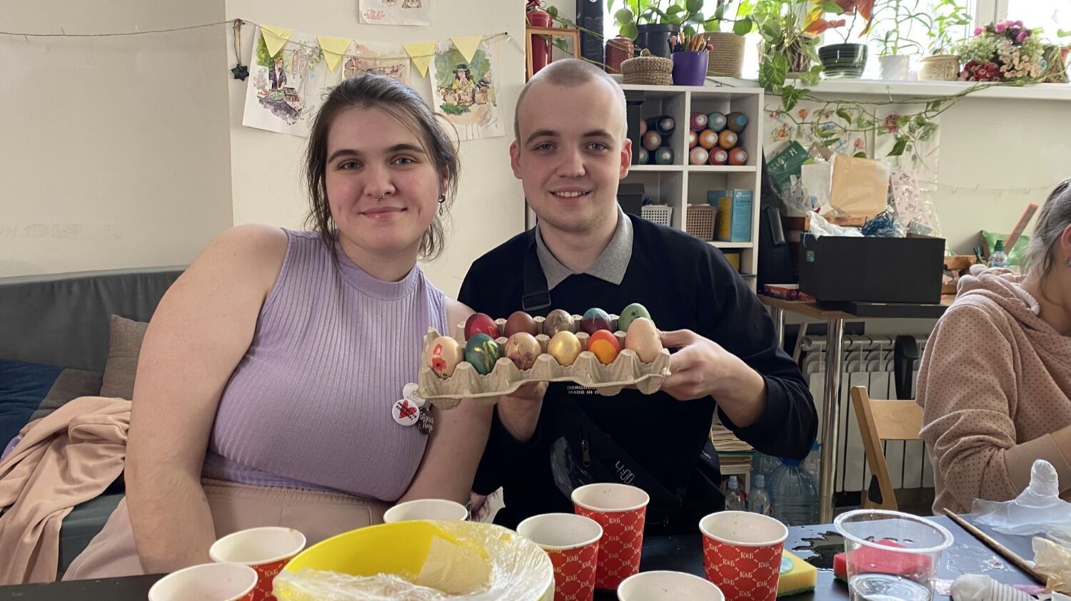 роспись пасхальных яиц