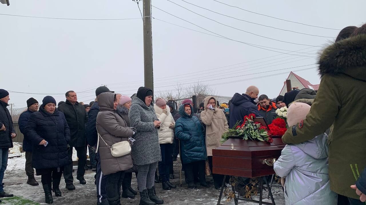 В Белгороде похоронили погибшего в СВО