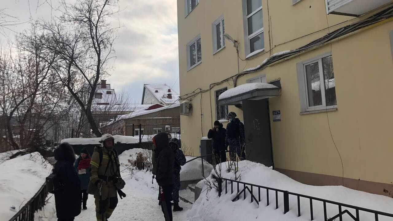 В квартире на Монастырской произошло возгорание