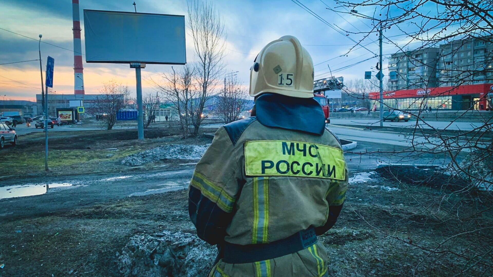 Ночью в Белгородской области неизвестные подожгли станцию водоподготовки