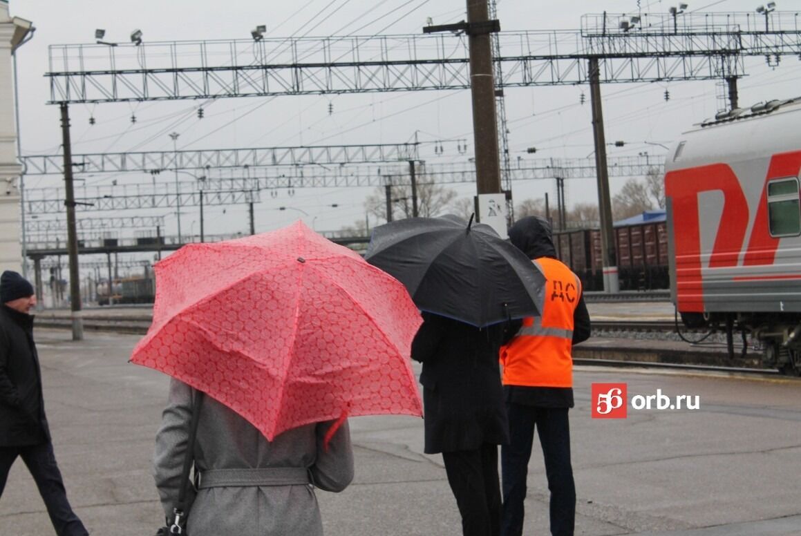 Дождь в Оренбурге