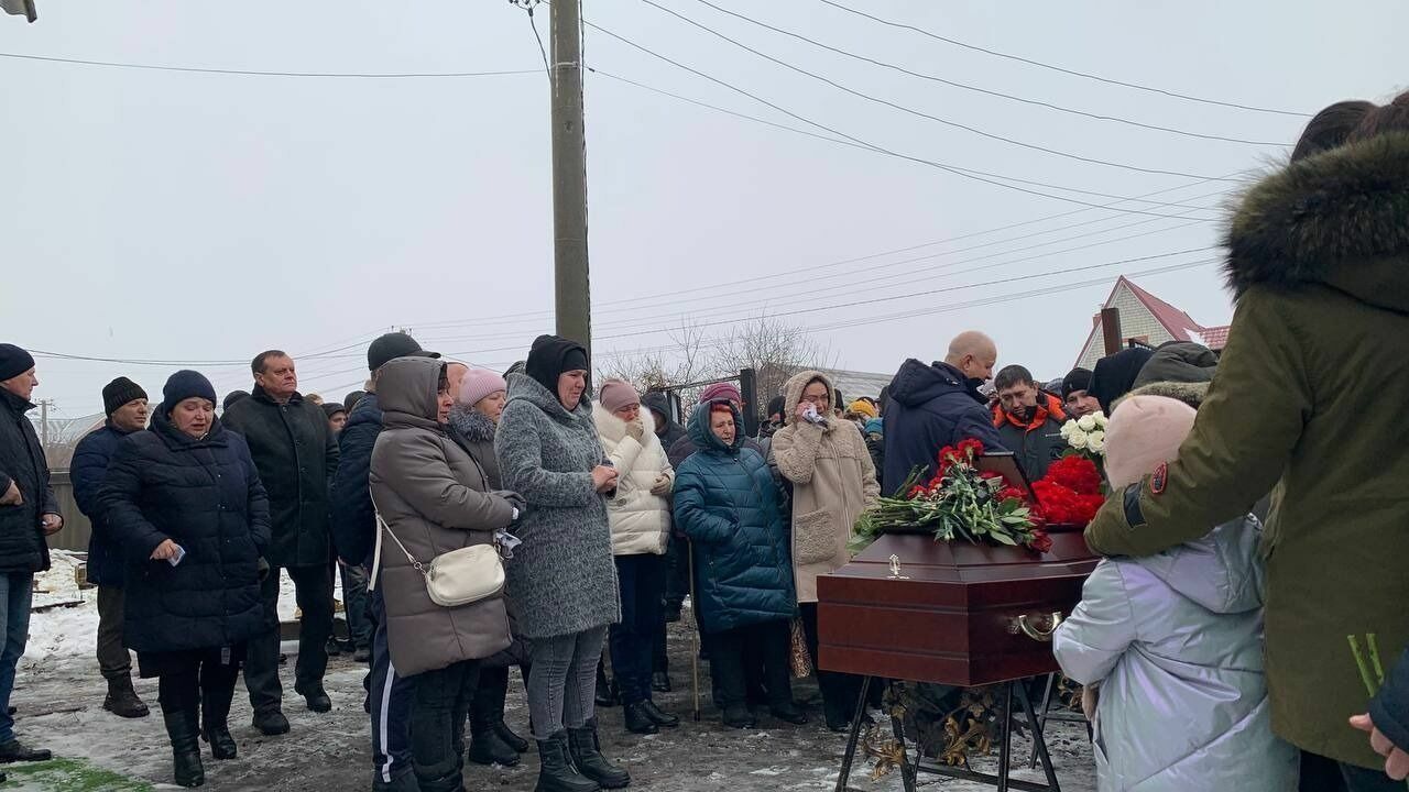 В Белгороде похоронили погибшего в СВО
