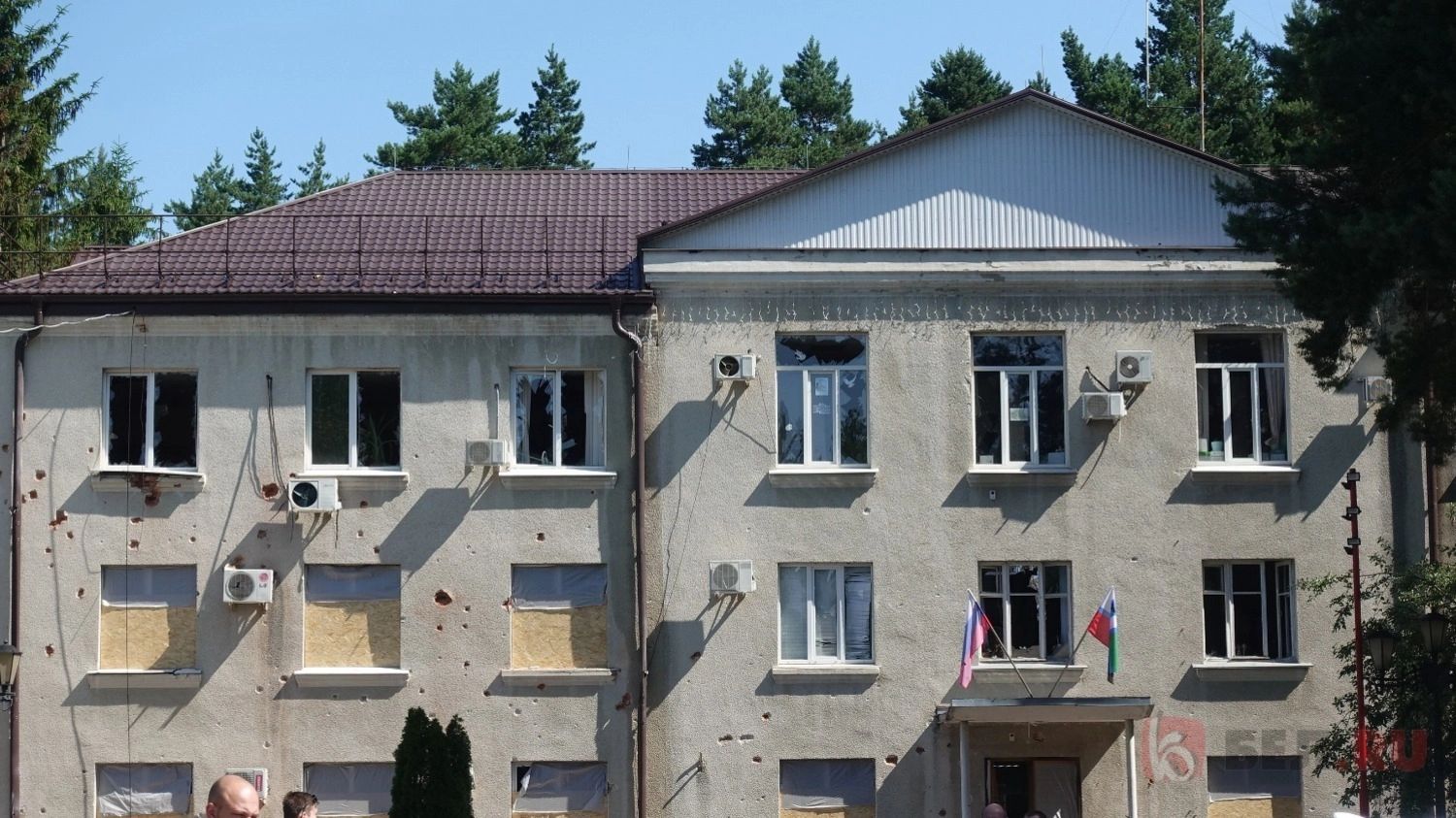 Приграничный город Шебекино