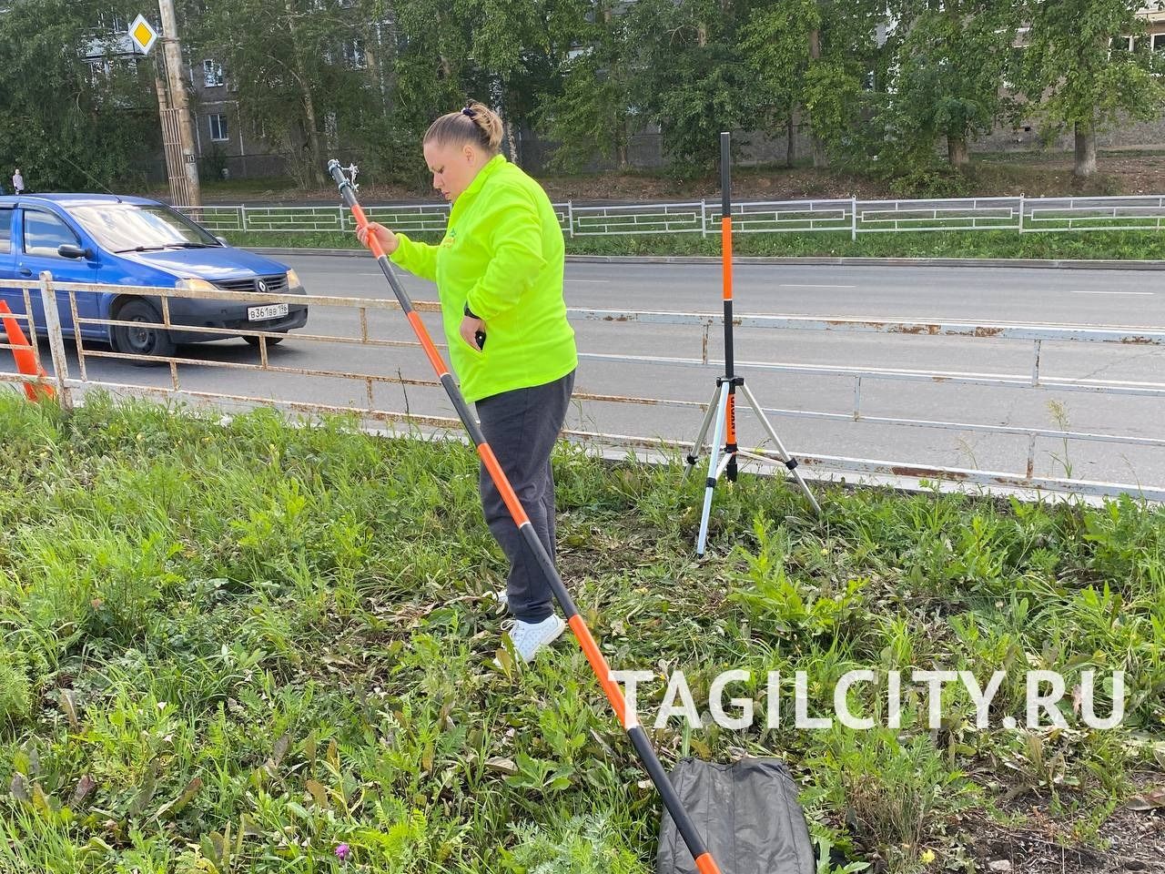 Установка мачты с видеокамерой для съемки транспортного потока
