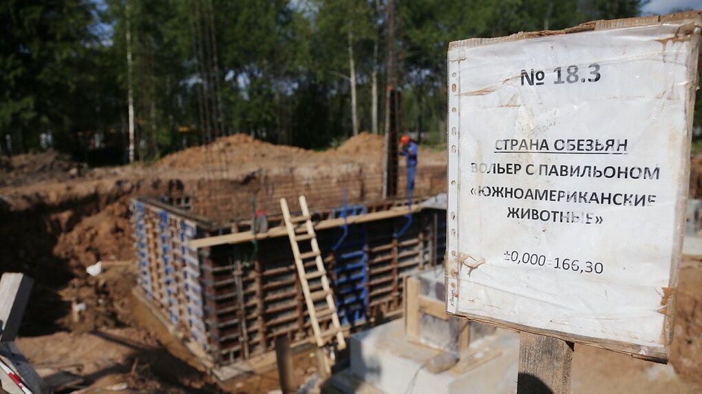 Художественное оформление зон строящегося зоопарка обойдется бюджету в 1,2 миллиарда рублей