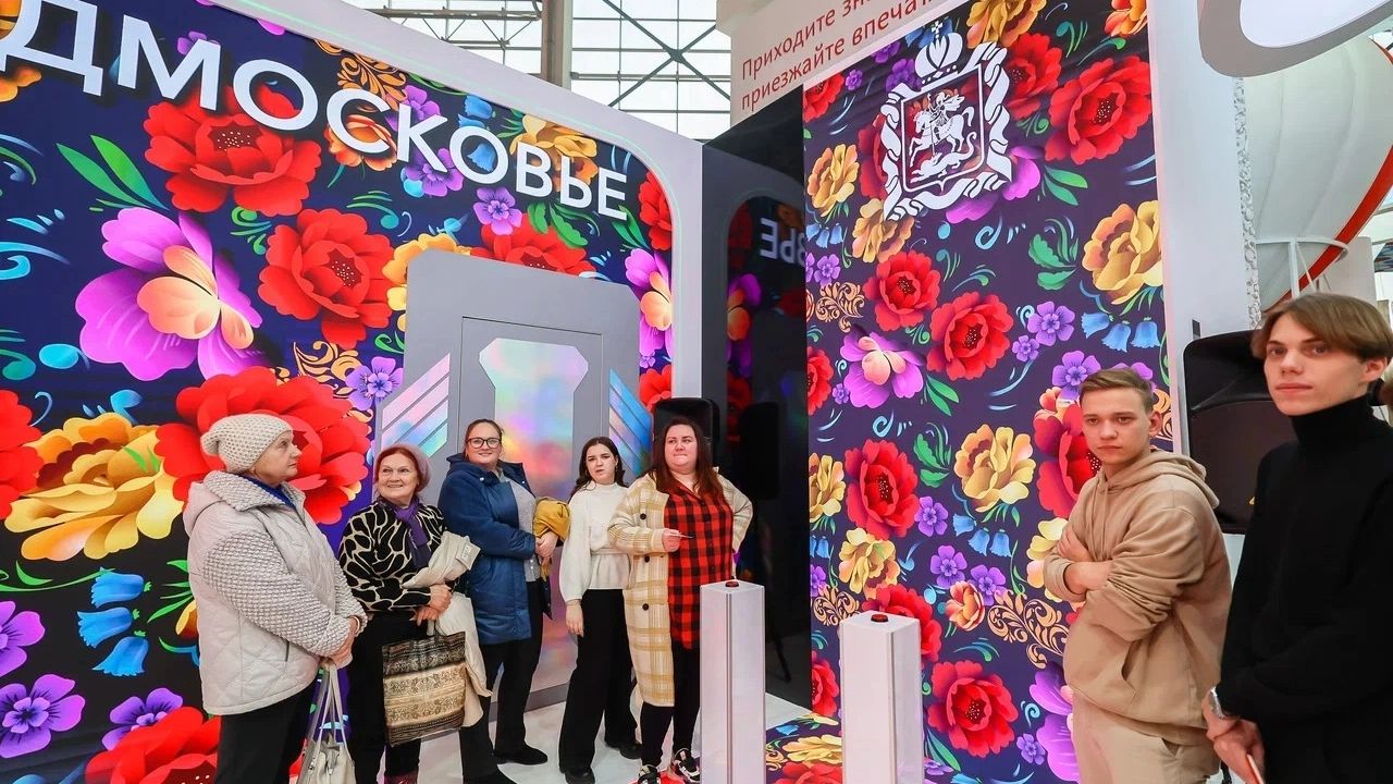 Воробьев: Московская область представила на выставке «Россия» интерактивный стенд