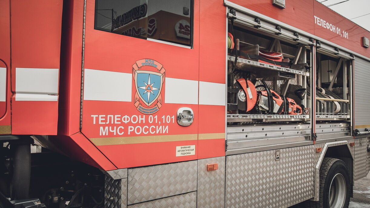 Пермяк спас жену и детей на пожаре