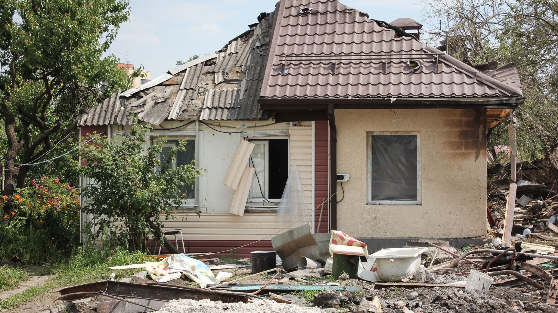 Обстрел Белгорода, архивное фото