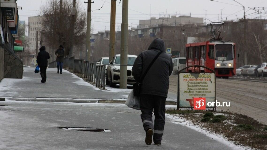 Снег в Орске