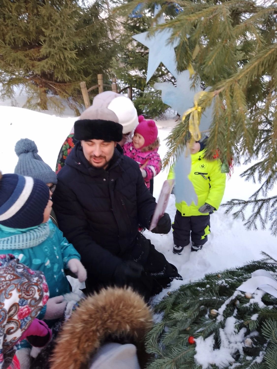 Максим Захаров в православном детском саду на Гальянке